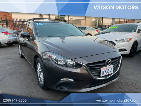 2015 Mazda MAZDA3 for sale at WILSON MOTORS in Stockton CA