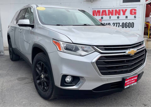 2019 Chevrolet Traverse for sale at Manny G Motors in San Antonio TX