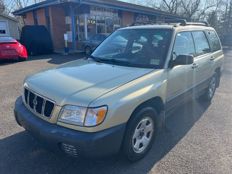 2002 Subaru Forester for sale at CENTRAL AUTO GROUP in Raritan NJ