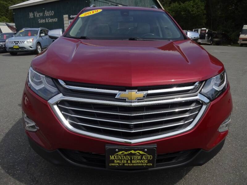 2019 Chevrolet Equinox for sale at MOUNTAIN VIEW AUTO in Lyndonville VT