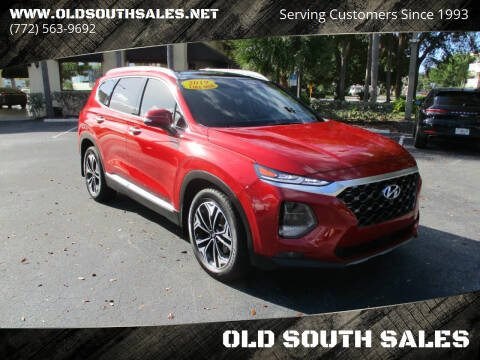 2019 Hyundai Santa Fe for sale at OLD SOUTH SALES in Vero Beach FL