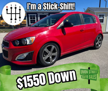 2013 Chevrolet Sonic for sale at Union Street Auto Sales in Lafayette IN