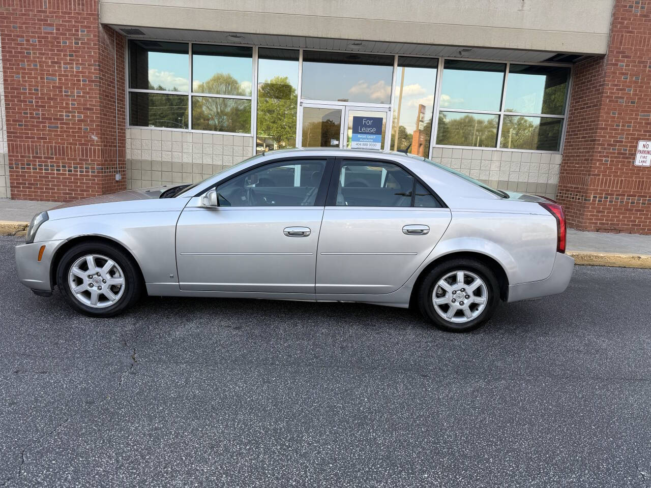 Silver 2006 Cadillac CTS Base 4dr Sedan w/2.8L 2