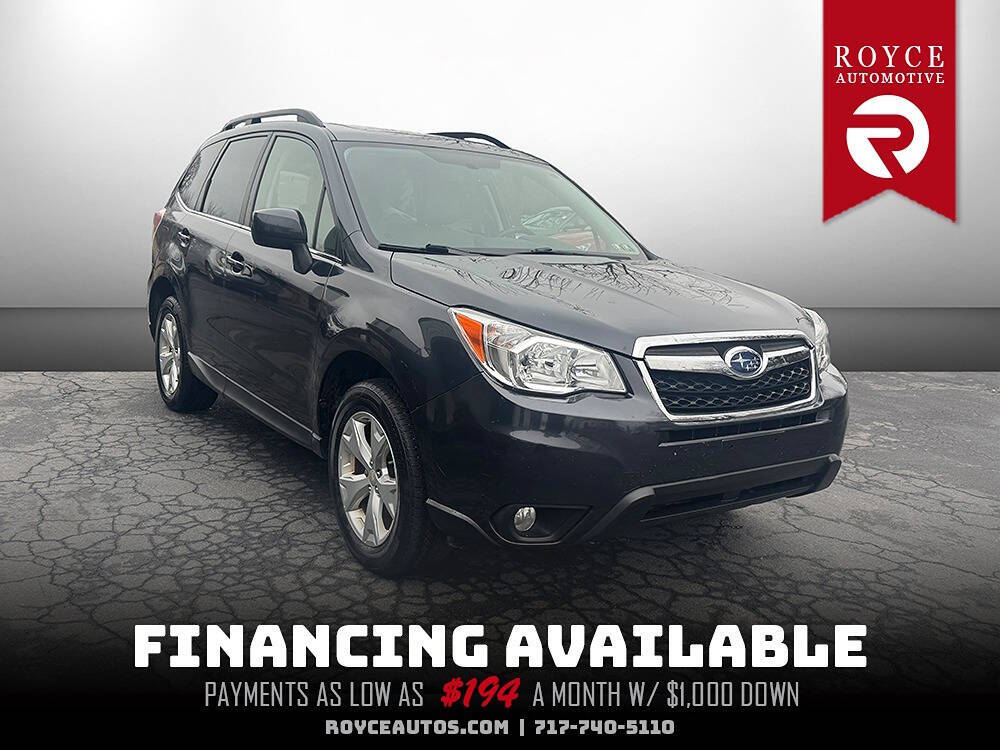 2016 Subaru Forester for sale at Royce Automotive LLC in Lancaster, PA