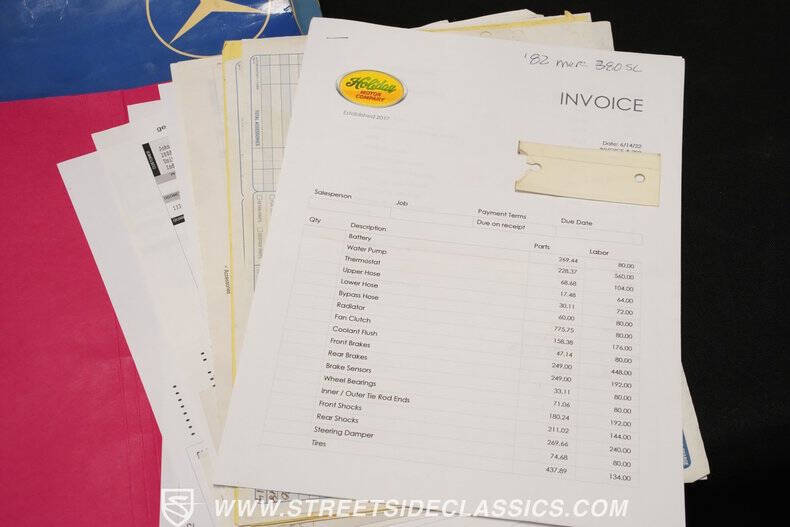 1982 Mercedes-Benz 380-Class 380 SL