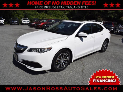 2015 Acura TLX for sale at Jason Ross Auto Sales in Burlington NC