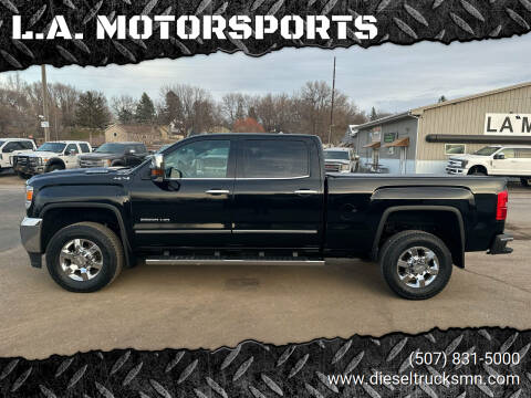 2019 GMC Sierra 2500HD for sale at L.A. MOTORSPORTS in Windom MN