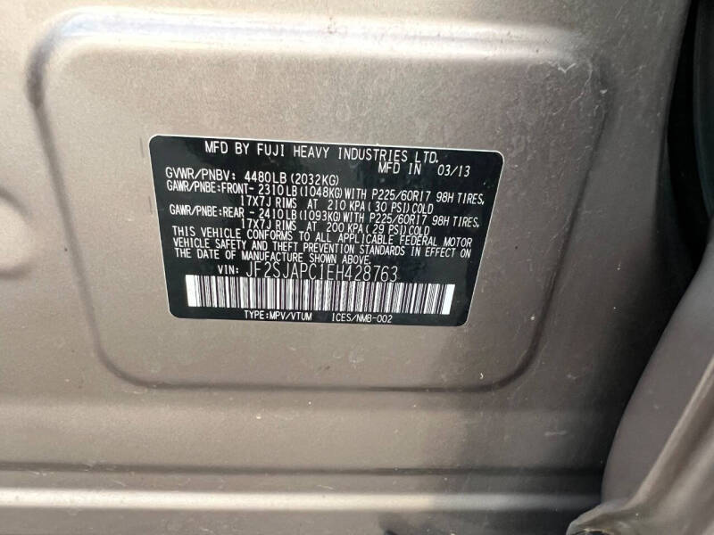 2014 Subaru Forester 2.5i Touring