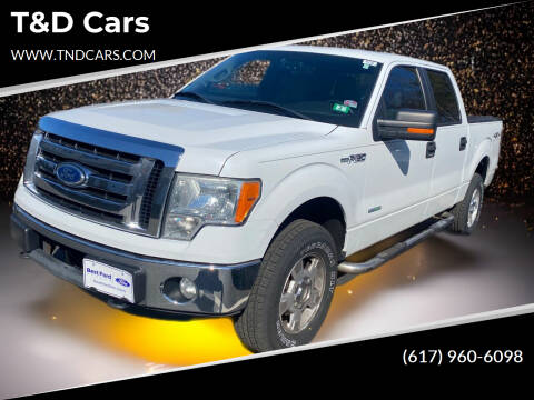 2012 Ford F-150 for sale at T&D Cars in Holbrook MA