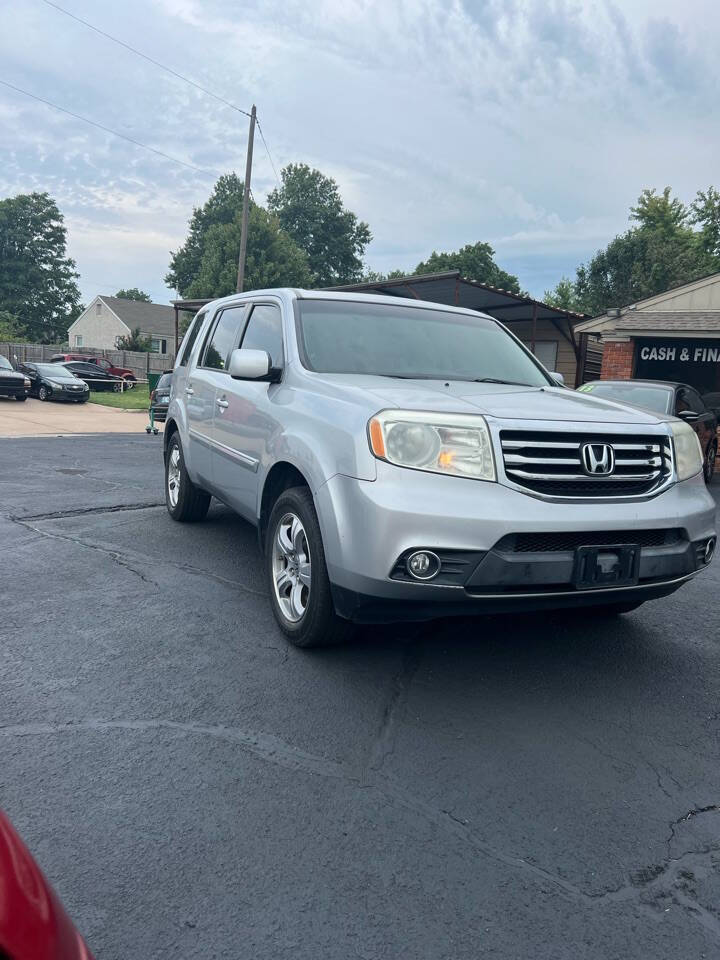 2012 Honda Pilot for sale at Auto Town in Tulsa, OK