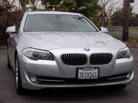 2012 BMW 5 Series for sale at PRIMETIME AUTOS in Sacramento CA