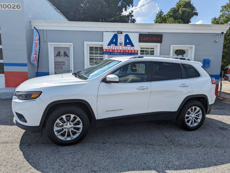 2019 Jeep Cherokee for sale at A&A Auto Sales in Fuquay Varina NC