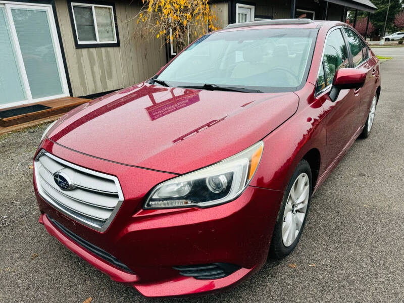 Used 2015 Subaru Legacy 2.5i Premium with VIN 4S3BNAE60F3029552 for sale in Tacoma, WA