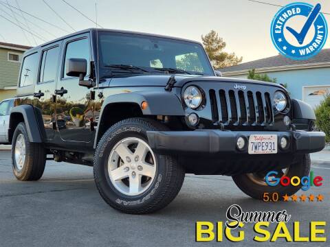 2017 Jeep Wrangler Unlimited for sale at Gold Coast Motors in Lemon Grove CA