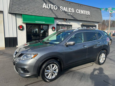 2015 Nissan Rogue for sale at Auto Sales Center Inc in Holyoke MA