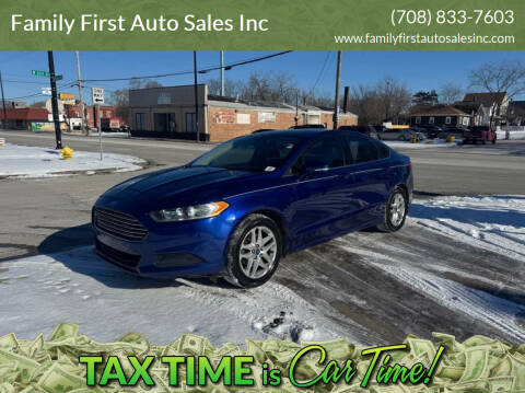 2013 Ford Fusion for sale at Family First Auto Sales Inc in Chicago Heights IL
