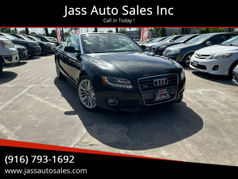 2010 Audi A5 for sale at Jass Auto Sales Inc in Sacramento CA