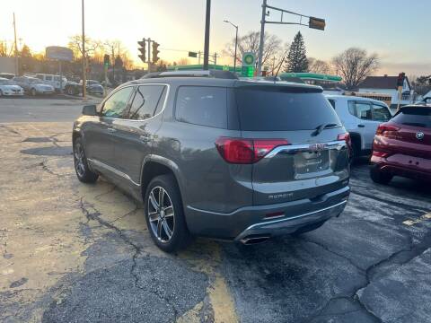 2018 GMC Acadia for sale at Dream Auto Sales in South Milwaukee WI