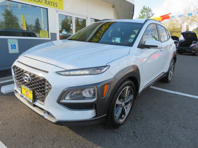White 2020 Hyundai KONA Ultimate AWD Ultimate 4dr Crossover 1