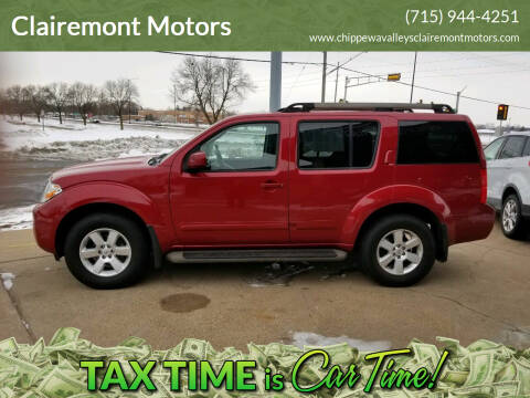 2012 Nissan Pathfinder for sale at Clairemont Motors in Eau Claire WI