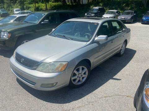 2002 Toyota Avalon for sale at CERTIFIED AUTO SALES in Millersville MD