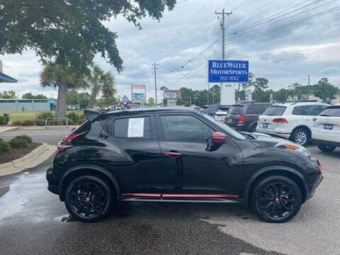 2015 Nissan JUKE for sale at BlueWater MotorSports in Wilmington NC
