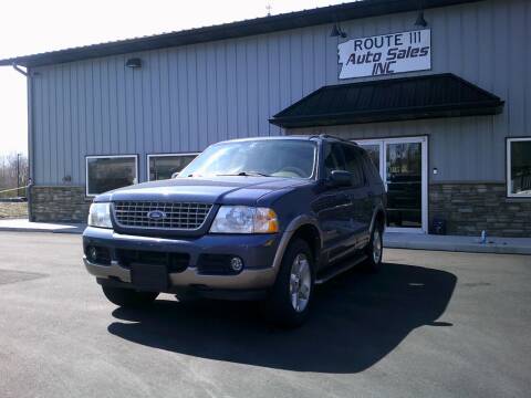 2004 Ford Explorer for sale at Route 111 Auto Sales Inc. in Hampstead NH