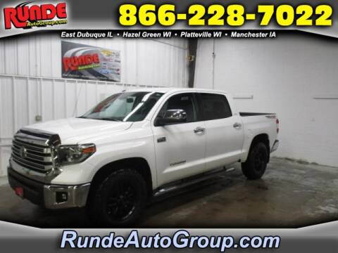 2018 Toyota Tundra for sale at Runde PreDriven in Hazel Green WI