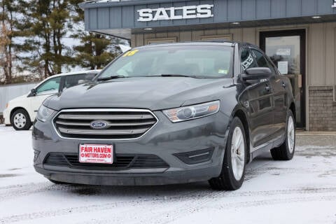 2018 Ford Taurus for sale at Will's Fair Haven Motors in Fair Haven VT