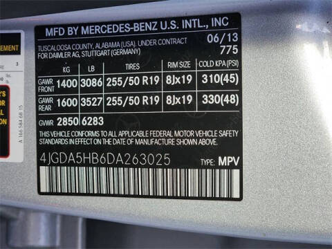 2013 Mercedes-Benz M-Class ML 350 4MATIC