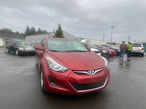 2015 Hyundai Elantra for sale at ALHAMADANI AUTO SALES in Tacoma WA