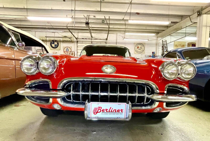 1958 Chevrolet Corvette for sale at Berliner Classic Motorcars Inc in Dania Beach FL