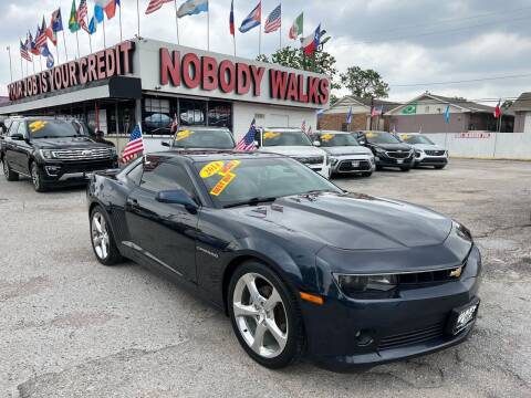 2014 Chevrolet Camaro for sale at Giant Auto Mart 2 in Houston TX