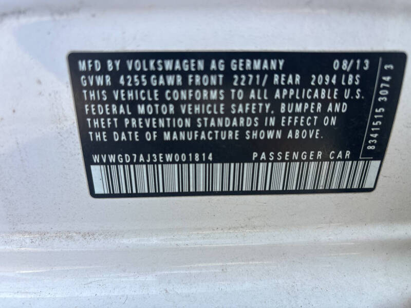 2014 Volkswagen GTI Drivers Edition PZEV