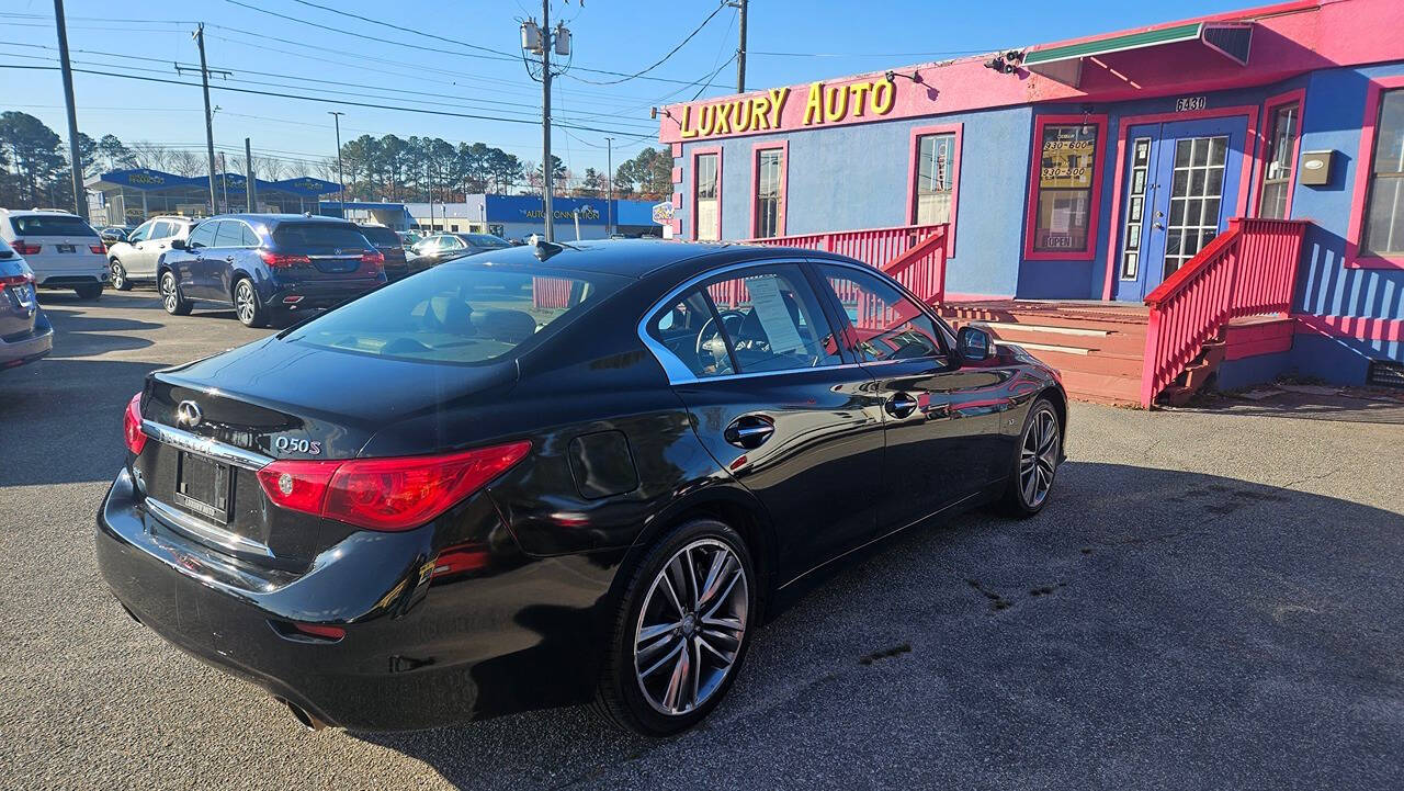 2014 INFINITI Q50 for sale at Luxury Auto Sales, Inc in Norfolk, VA