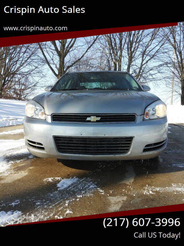2008 Chevrolet Impala for sale at Crispin Auto Sales in Urbana IL