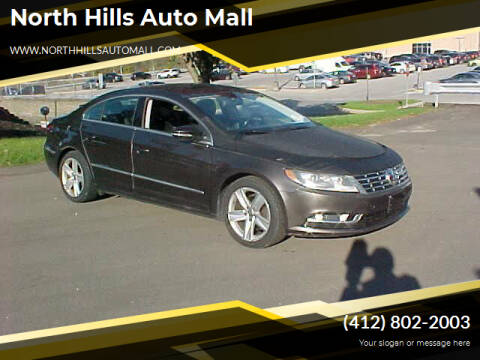 2013 Volkswagen CC for sale at North Hills Auto Mall in Pittsburgh PA