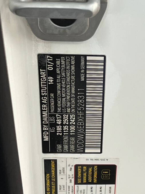 2017 Mercedes-Benz C-Class AMG C 43