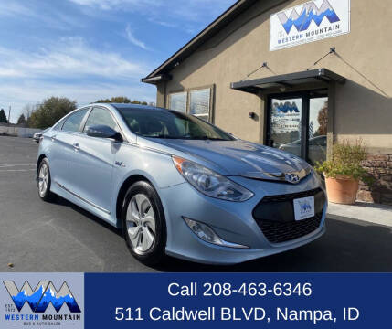 2014 Hyundai Sonata Hybrid for sale at Western Mountain Bus & Auto Sales in Nampa ID