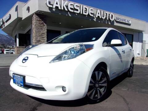 2016 Nissan LEAF for sale at Lakeside Auto Brokers Inc. in Colorado Springs CO