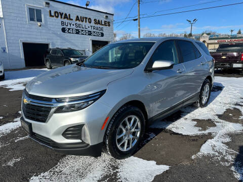 2022 Chevrolet Equinox for sale at Loyal Auto Sales in Pontiac MI