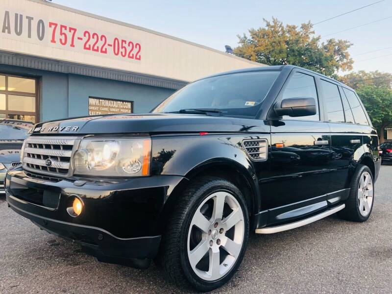 2007 Land Rover Range Rover Sport for sale at Trimax Auto Group in Norfolk VA