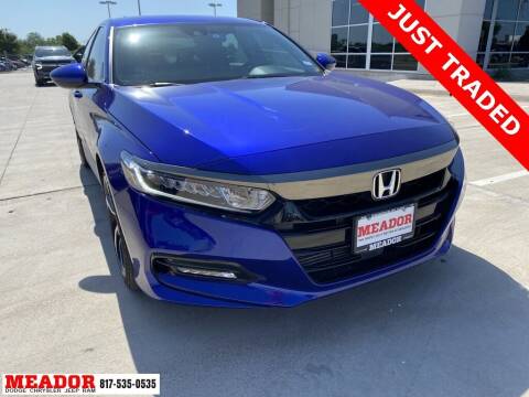 2020 Honda Accord for sale at Meador Dodge Chrysler Jeep RAM in Fort Worth TX