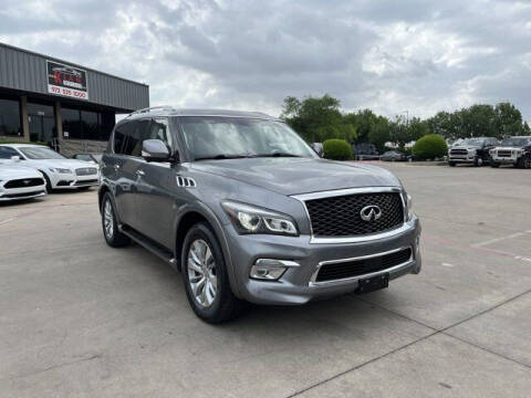 2016 Infiniti QX80 for sale at KIAN MOTORS INC in Plano TX
