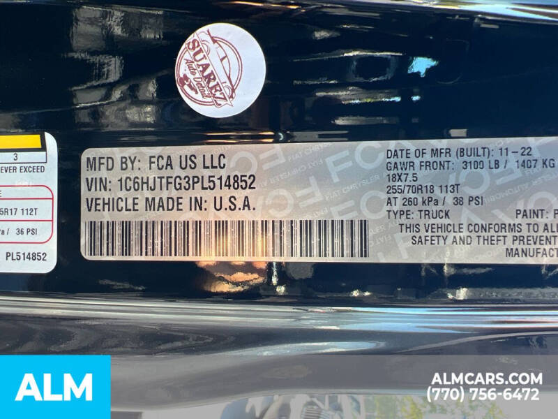 2023 Jeep Gladiator Overland