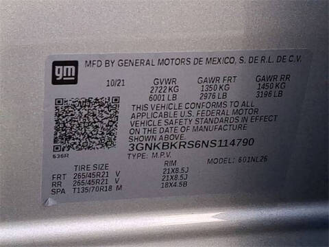 2022 Chevrolet Blazer RS