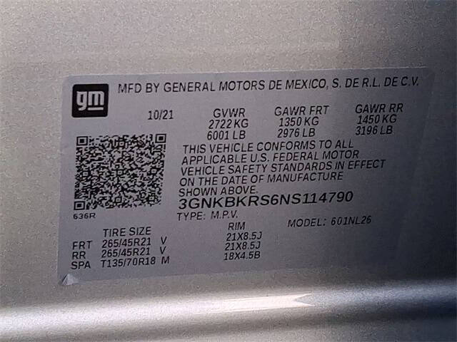 2022 Chevrolet Blazer RS