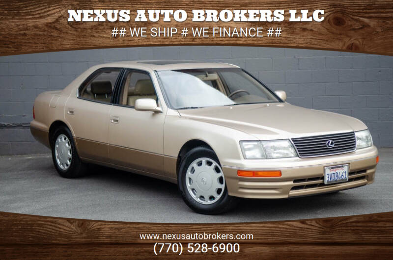 1997 Lexus LS 400 for sale at Nexus Auto Brokers LLC in Marietta GA
