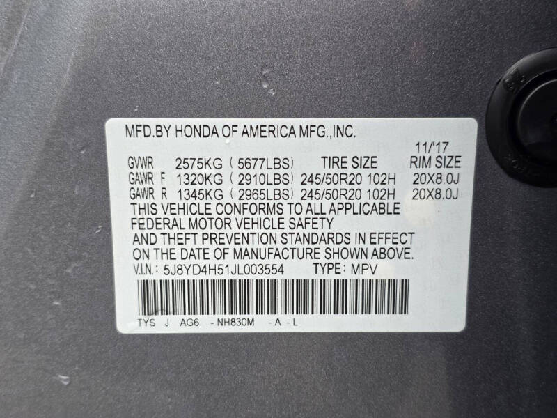 2018 Acura MDX SH-AWD w/Tech