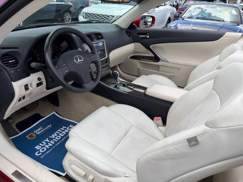 2010 Lexus IS 250C